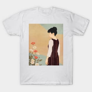 poppies and a woman T-Shirt